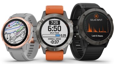 Garmin Fenix 6: Neue Smartwatch-Modelle Fenix 6S, Fenix 6, Fenix 6X und Solar