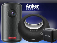Neuheiten von Anker: Atom PD 1 Charger, Nebula Capsule II Beamer und Speaker-Serie Soundcore Model Zero.