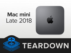 iFixit-Teardown: RAM im Mac mini 2018 lässt sich aufrüsten, CPU und SSD sind verlötet.