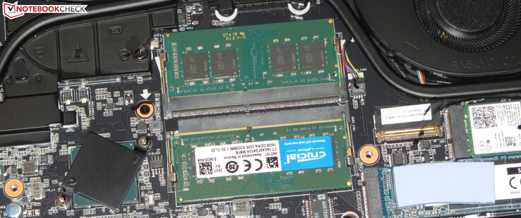 Der Arbeitsspeicher läuft im Dual-Channel-Modus.