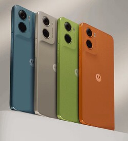 Farbvarianten des Motorola Moto G06. (Foto: Motorola)