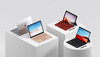 Verschiedene Tastaturfarben und zwei Farben des Surface sind verfügbar