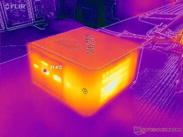 System im Leerlauf (Vorderseite)