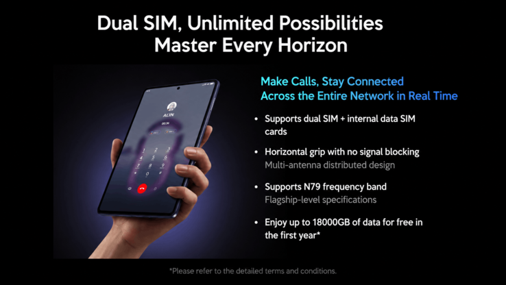 Das Lenovo Legion Y700 Infinite bietet Dual-SIM und weitere Features