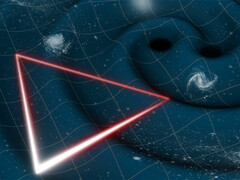 50 Millionen Kilometer entfernt entsteht das Experimentierfeld. (Quelle: ESA)