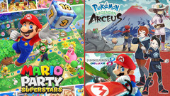 Pokémon-Legenden Arceus ist auf der Nintendo Switch sehr beliebt und bleibt der meistverkaufte Spieletitel in der Kalenderwoche 5.