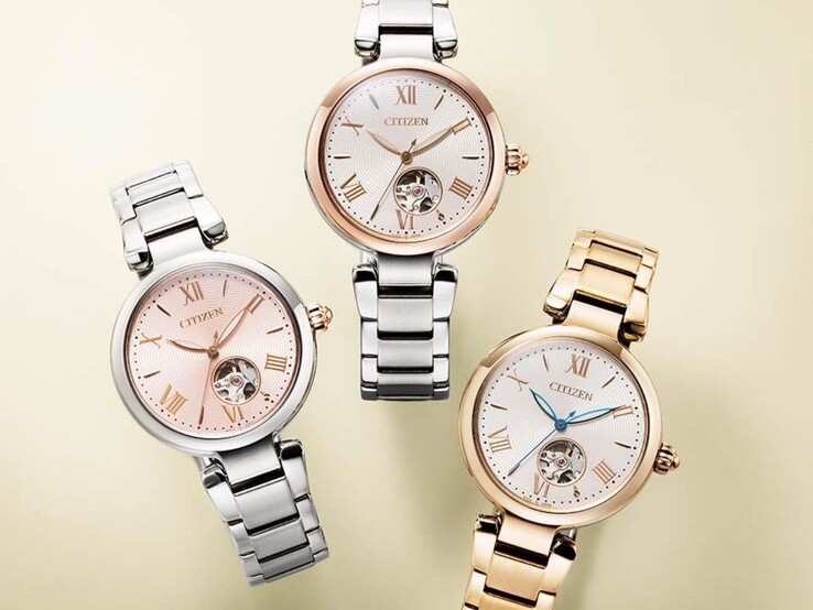 Von links nach rechts: die Uhren Citizen PR1050-50W, PR1054-59A und PR1052-54A