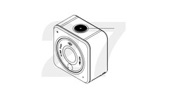 Das Grundmodul der DJI Action 2 sieht wie eine GoPro Hero Session aus und kann durch Akkus und Display-Module erweitert werden.