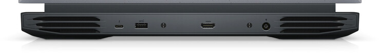 Rückseite: USB 3.2 Gen 2 (Typ C, Displayport), USB 3.2 Gen 1 (Typ A), HDMI, Netzanschluss