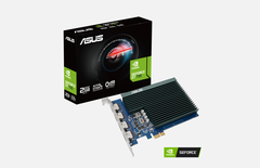 Die neue Asus GeForce GT 730 ist passiv gekühlt und dadurch geräuschlos. (Bild: Asus)