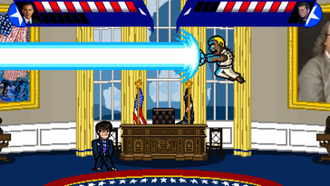 Im Bild: Ein Gameplay-Screenshot aus Electoral Carnage.