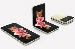 Das Galaxy Z Flip3 soll für 1029 Euro an den Start gehen (Bild: Twitter/@evleaks)
