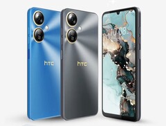 Das HTC Wildfire E5 Plus wird in Blau und in Schwarz angeboten. (Bildquelle: HTC)