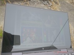 Im Freien an einem bewölkten Tag