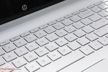 Die Tasten sind seicht und weich.