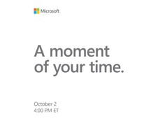 Am 2. Oktober wird Microsoft neue Surface-Produkte vorstellen.