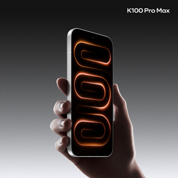 Das K100 Pro Max in „Golden White“.