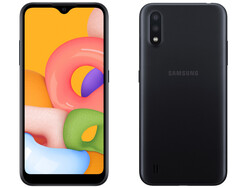 Das Samsung Galaxy A01 von vorne und hinten (Bild: Samsung)