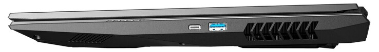 Rechte Seite: Thunderbolt 3 (Typ C; Displayport), USB 3.2 Gen 1 (Typ A)