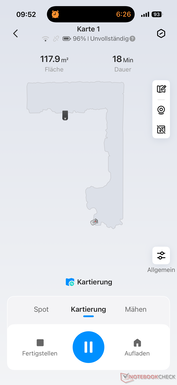 Kartierung läuft