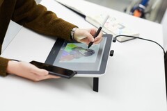 Wacom präsentiert sein bisher günstigstes Grafiktablett mit Bildschirm. (Bild: Wacom)