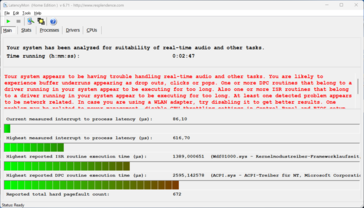 LatencyMon - Übersicht