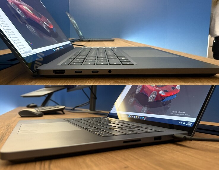 Im Bild: Das Surface Ultra von der Seite.