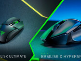 Razer Basilisk Ultimate und Basilisk X HyperSpeed: Schnelle kabellose Gaming-Mäuse.