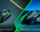 Razer Basilisk Ultimate und Basilisk X HyperSpeed: Schnelle kabellose Gaming-Mäuse.