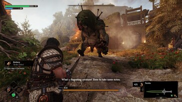 Im Bild: Ein Gameplay-Screenshot aus Blades of Fire.