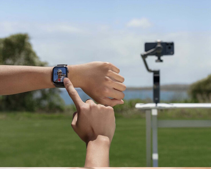 Die Steuerung ist auch mittels Smartwatch möglich