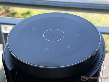 Touch-Bedieneinheit auf Geräteoberseite