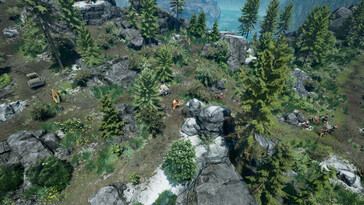 Ein Screenshot eines Gefechts in Expeditions: Rome