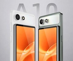 Das Hisense A10 besitzt ein zweites Display auf der Rückseite, das abgenommen werden kann.