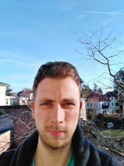 Aufnahme mit der Frontcam