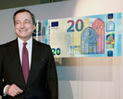 Mario Draghi, Präsident der Europäischen Zentralbank im ECB Headquarter in Frankfurt am Main.