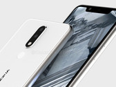 Sieht aus wie ein Nokia X6, soll aber offenbar ein Nokia 5.1 Plus werden.