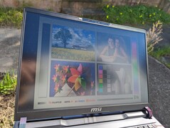 Draußen bei Sonnenlicht