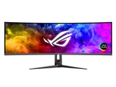 Der Asus ROG Swift PG49WCD Gaming-Monitor setzt auf ein gekrümmtes QD-OLED-Panel mit einer Bildfrequenz von 144 Hz. (Bild: Asus)