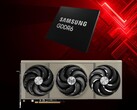 Sapphire Radeon RX 9070 GPU mit GDDR6-Speicher (Bildquelle: Sapphire, Samsung mit Bearbeitungen)