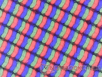 Matte Subpixel zeigen minimale Körnigkeit