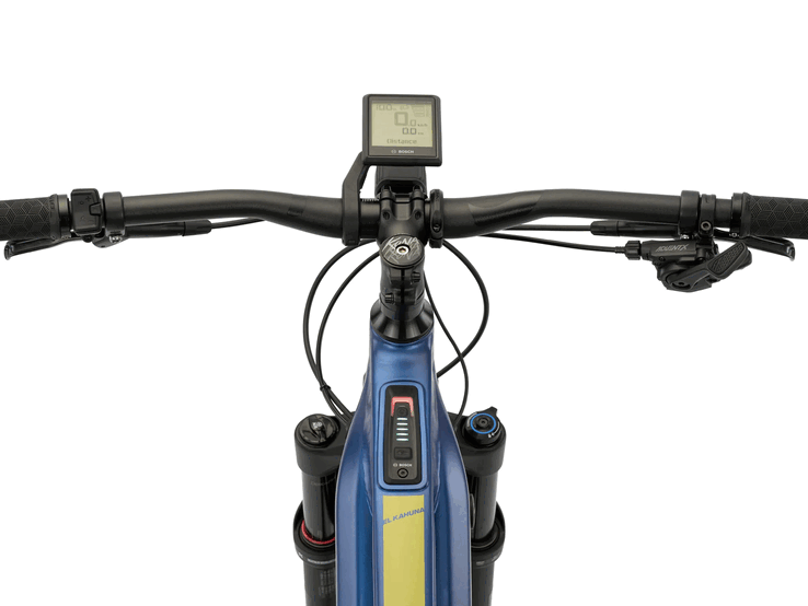 Das Kona EL Kahuna hat ein LCD am Lenker