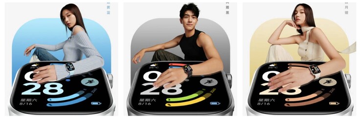 Die Uhr wird in drei Farbversionen auf den Markt kommen (Bildquelle: Xiaomi)