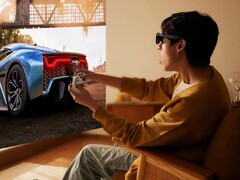 Max 2: Brille zeigt ein großes, virtuelles Display (Bildquelle: Rokid)