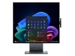 Das ThinkCentre X AiO kommt mit annähernd quadratischem Display (Bildquelle: Lenovo)