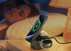 Diese 3-in-1-Ladestation von AceFast gibt es aktuell für nur 13,99 Euro. (Bildquelle: Amazon)