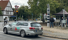 Managed Automated Driving (MAD): Deutsches Zentrum für Luft- und Raumfahrt (DLR) demonstriert weltweit erstmals autonomes Fahren in der Stadt mit Infrastruktur-Unterstützung (Bildquelle: DLR)