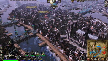 Eine Stadt in Medieval Kingdom Wars.