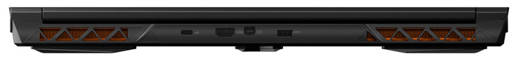 Rückseite: USB 3.2 Gen 2 (USB-C), HDMI 2.1, Mini Displayport 1.4 Netzanschluss