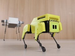 Ein Raspberry Pi 4 ist quasi das Gehirn des Mini Pupper Hunderoboters, der auf Kickstarter aktuell durchstartet (Bild: MangDang)